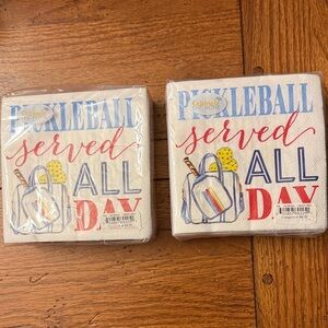 Pickleball Themed Napkins
